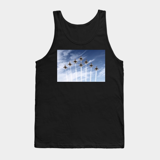 The US Air Force Thunderbirds Tank Top by aviationart